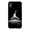 Jordan Jump in Space iPhone Case