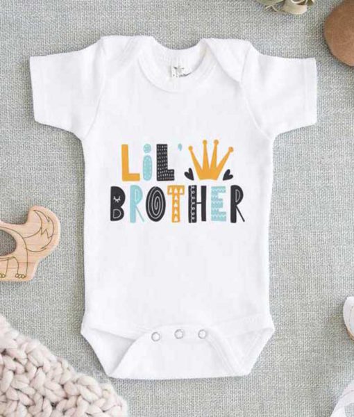 Lil Brother Baby Onesie