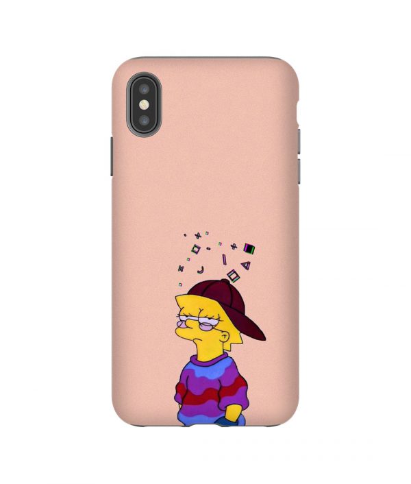 Lisa Simpsons Hype iPhone Case