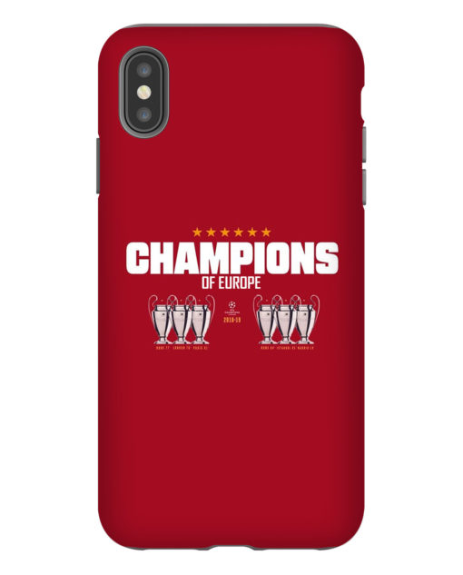 Liverpool Champions Europe iPhone Case