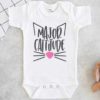 Major Cattitude Baby Onesie