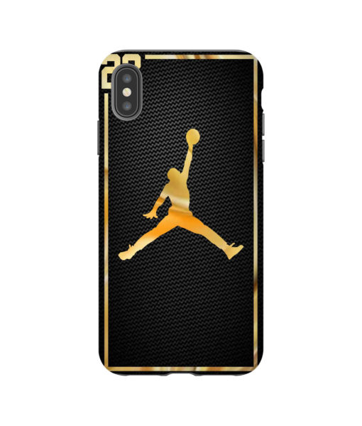 Michael Jordan 23 Gold iPhone Case