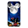 Mickey Minnie and Moon iPhone Case