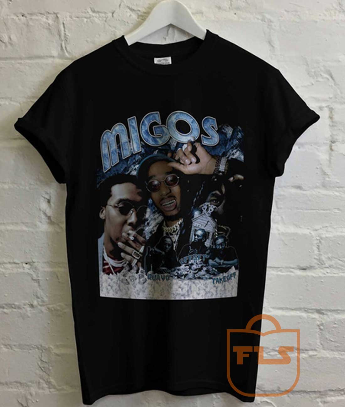 Migos Hip Hop Rap T Shirt - Ferolos.com - Cheap Cute Tees