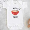 Miso Cute Red Baby Onesie