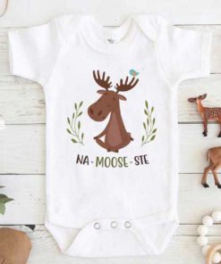 Moose Na Moose Ste Yoga Baby Onesie
