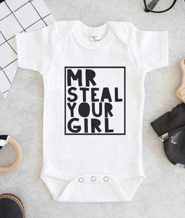 Mr steal your girl Baby Onesie