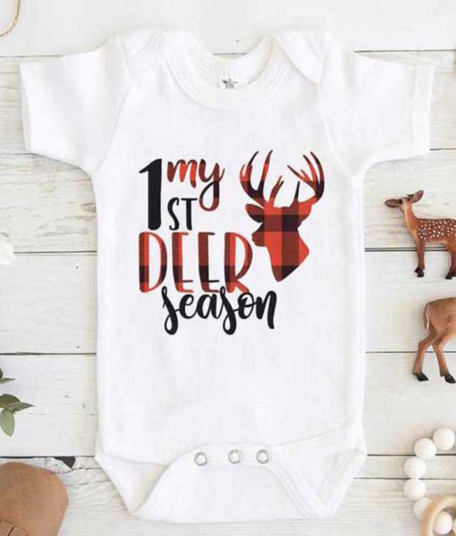 My 1st Deer Season Baby Onesie