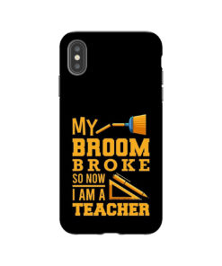 My Broom Broke iPhone Case