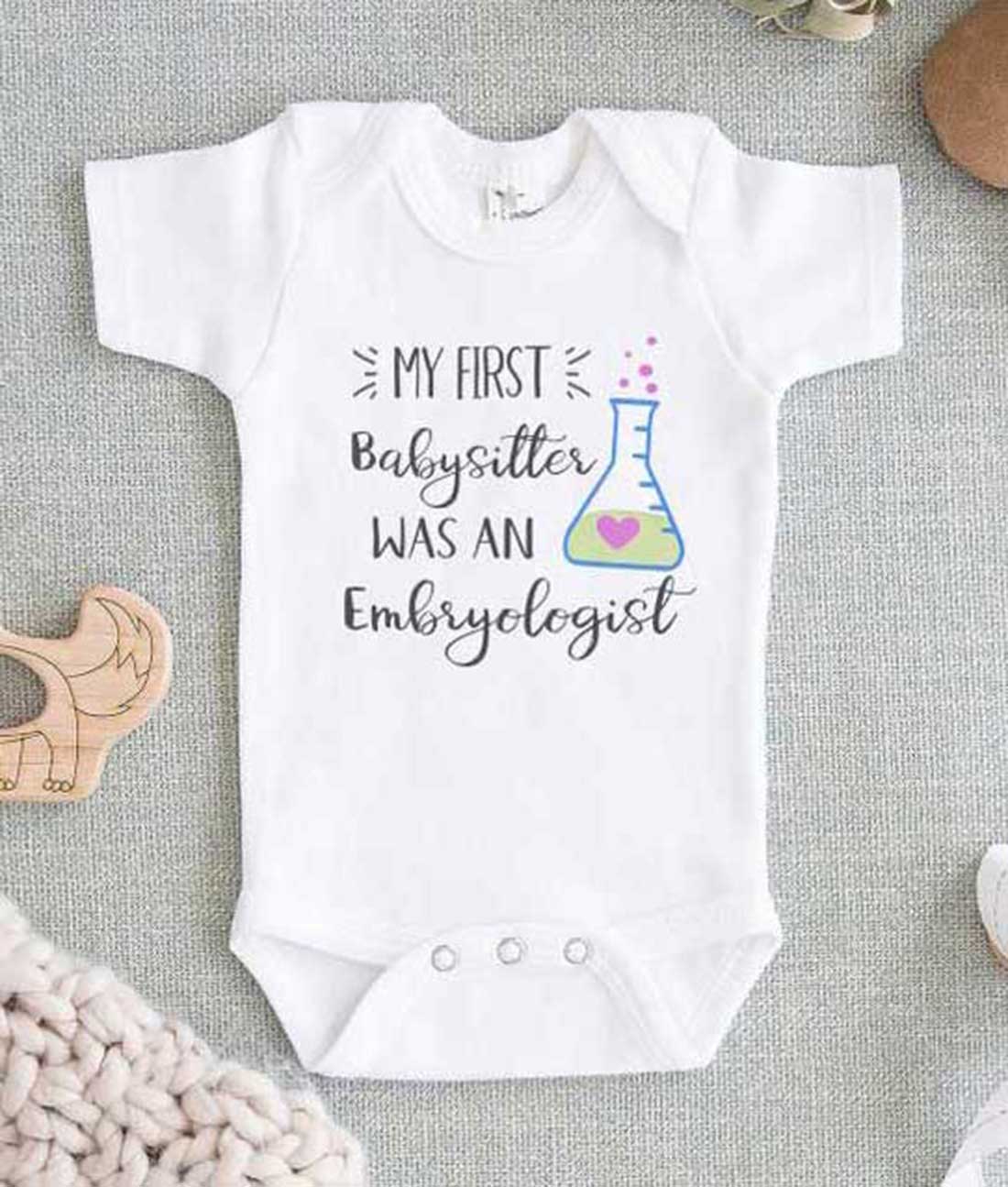 First sales baby onesie