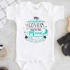 My Grandmother Loves Me To The Moon And Back Baby Onesie