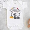 My Princess Name is Taco Belle Baby Onesie