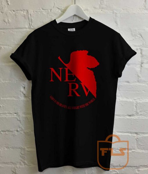 Nerv Neon Genesis Evangelion Vintage T Shirt