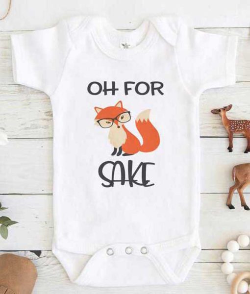 Oh for fox sake Baby Onesie