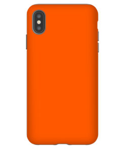 Orange Pantone Solid iPhone Case