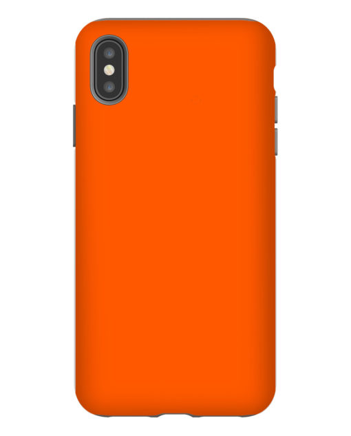 Orange Pantone Solid iPhone Case