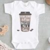 Organic Grande Full Fat Breast Milk Latte Baby Onesie