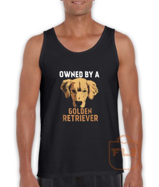 Owned by Golden Retriever Tank Top