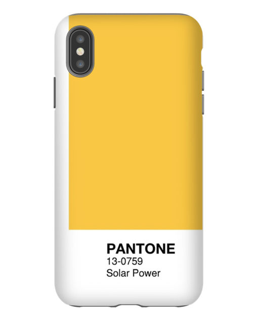 Pantone Solar Power iPhone Case