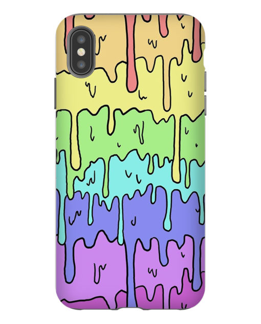 Pastel Kawaii Rainbow iPhone Case