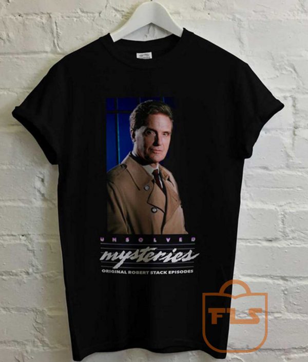 Robert Stack Unsolved Mysteries T Shirt