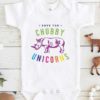 Save the Chubby Unicorn Baby Onesie