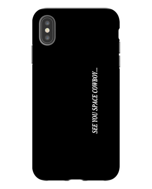 See You Space Cowboy iPhone Case