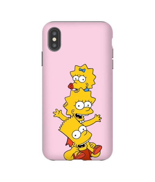 Simpson Siblings iPhone Case