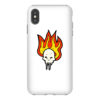 Sleepy Skeleton iPhone Case