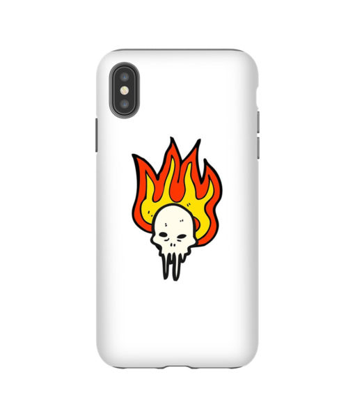 Sleepy Skeleton iPhone Case