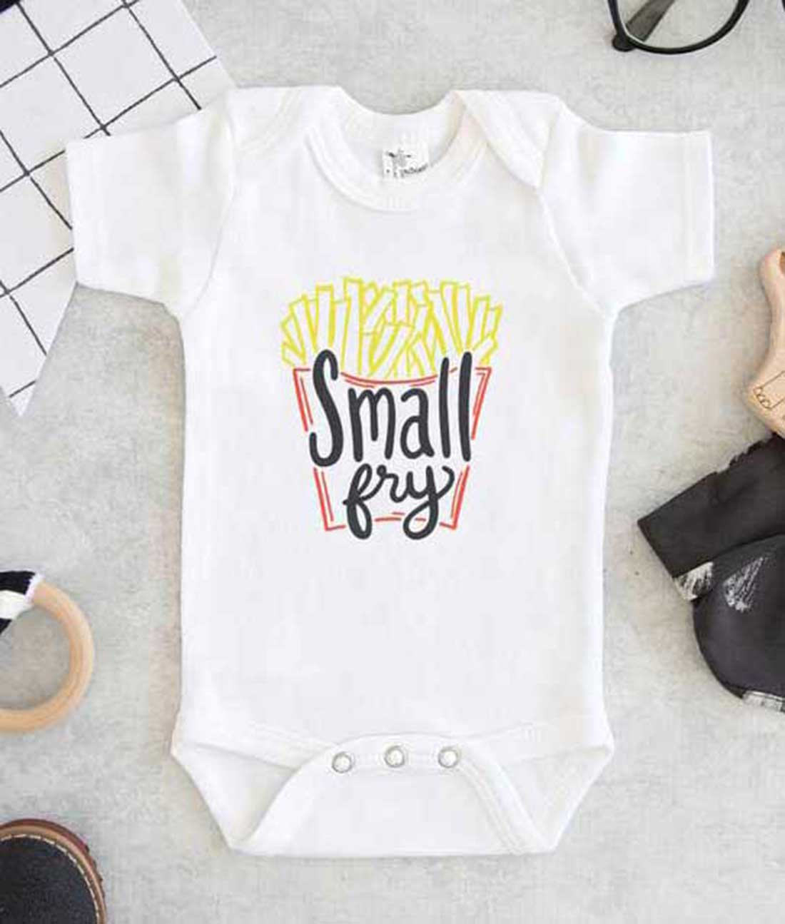 small fry onesie