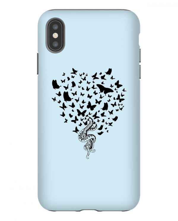 Snakes and Butterfly iPhone Case