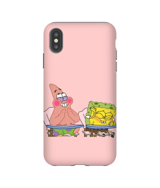 Spongebob Patrick Laugh iPhone Case