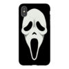 Spooky Horror Face iPhone Case