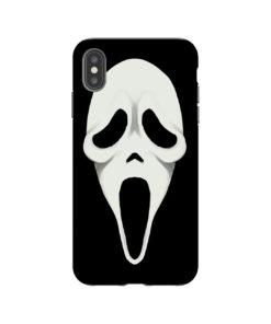 Spooky Horror Face iPhone Case