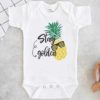 Stay Golden Pineapple Baby Onesie