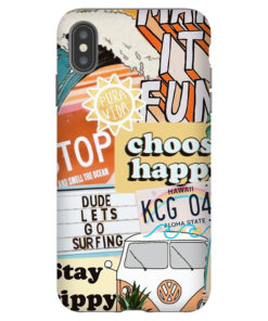 Summer Collage iPhone Case