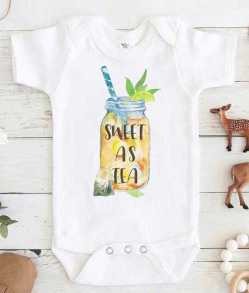 Sweet As Tea Baby Onesie