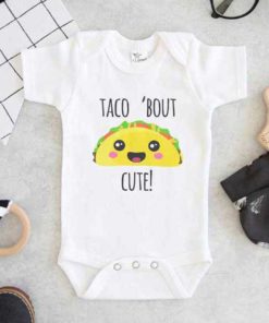 Taco Bout Cute Baby Onesie