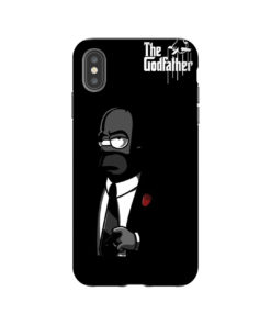 The Godfather Hommer Simpsons Parody iPhone Case