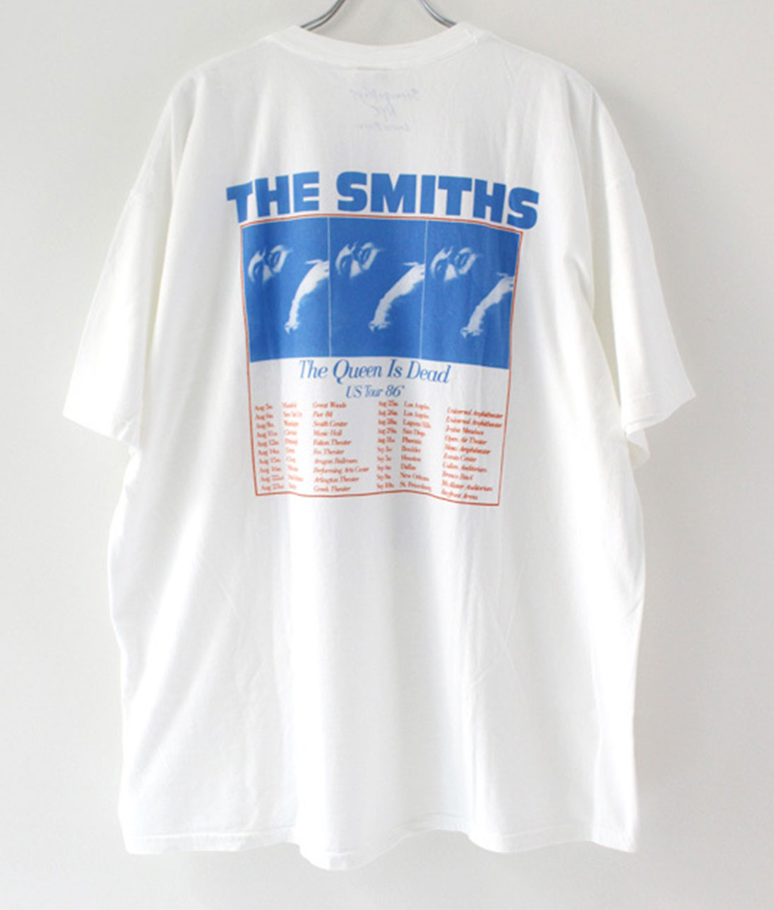 vervolgens been Zeggen The Smiths The Queen Is Dead Us Tour 86 T Shirt - Ferolos.com - Cheap Cute  Tees