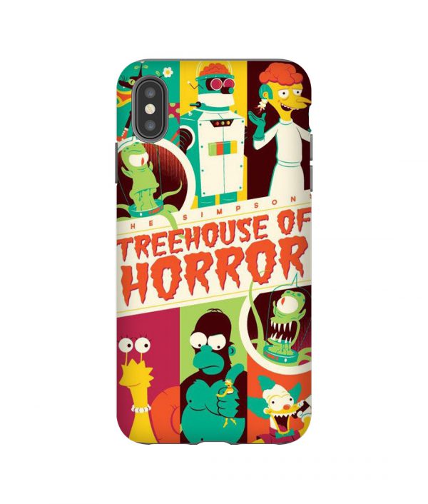Treehouse Horror The Simpsons iPhone Case