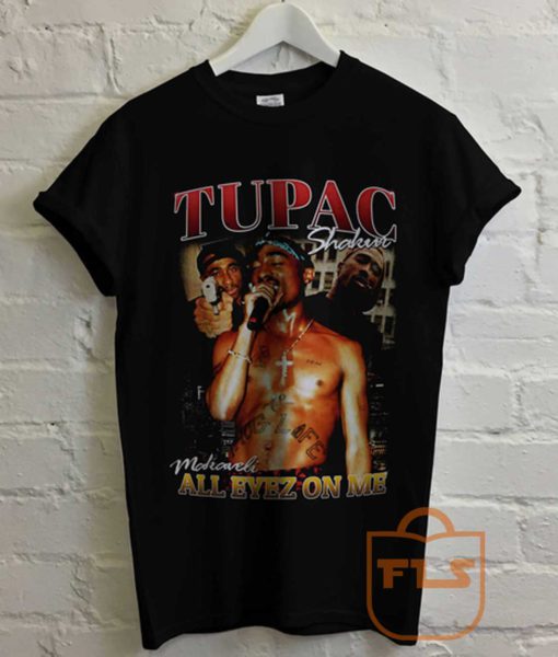 Tupac Shakur All Eyez On Me 2 Pac T Shirt