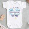 Twinkle Twinkle Little Star Baby Onesie