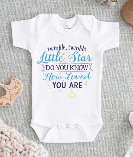 Twinkle Twinkle Little Star Baby Onesie