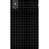 White Grid iPhone Case