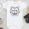 Wild Bear Baby Onesie