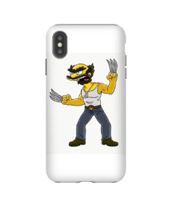 Wolverine Willie The Simpsons iPhone Case