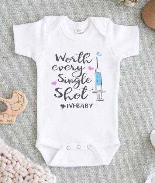 Worth Every Single Shot Baby Onesie