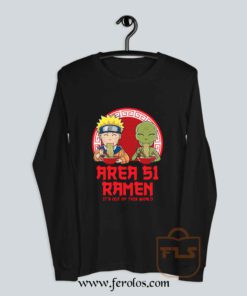 Area 51 Ramen Naruto Parody Long-Sleeve